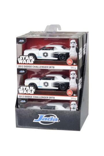 Star Wars Diecast Model 1:32 Stormtrooper 2012 Dodge Challenger SRT8 Assortment (6)