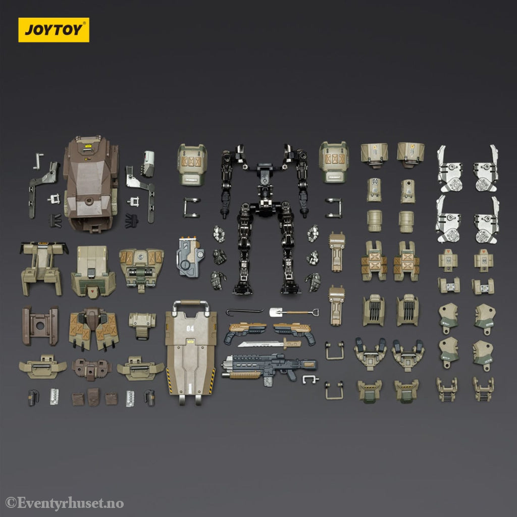 Dark Source Action Figur APOC Series Iron Vanguard Heavy Assault Mech 16 cm. Mint In Sealed Box (MISB)! Actionfigur
