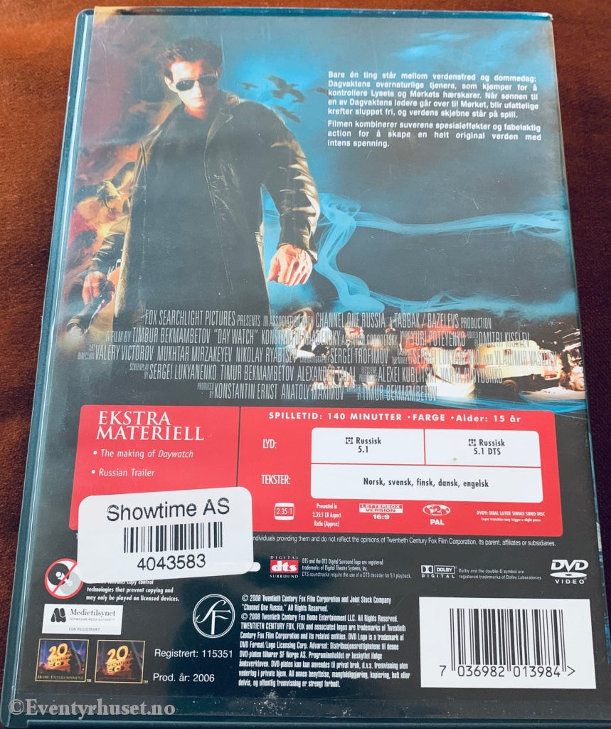 Day Watch. Dvd. Dvd