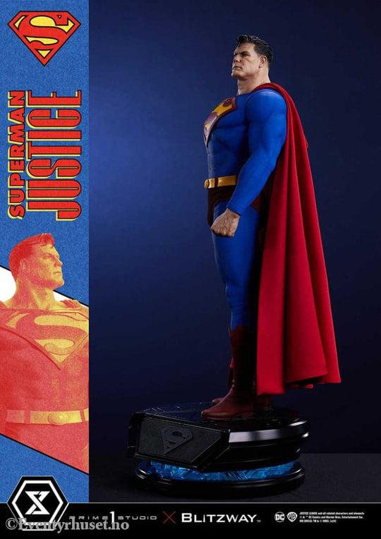 DC Comics Premium Masterline Series Statue 1/4 Superman Justice Comics 57 cm Collectibles