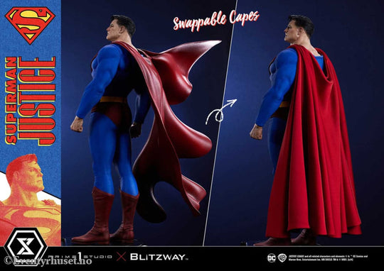 DC Comics Premium Masterline Series Statue 1/4 Superman Justice Comics 57 cm Collectibles