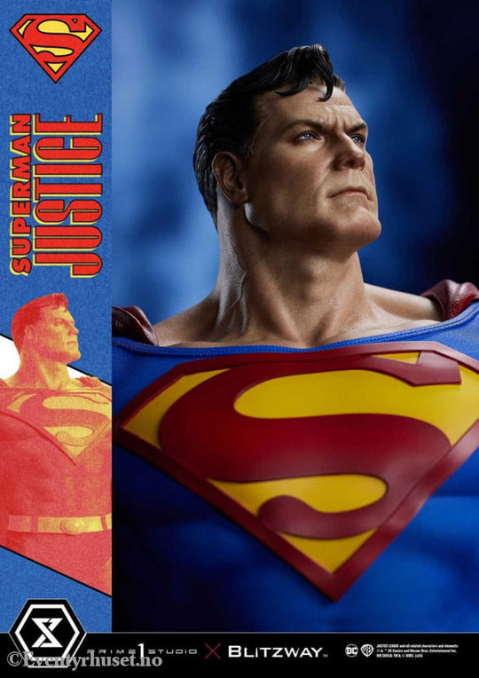 DC Comics Premium Masterline Series Statue 1/4 Superman Justice Comics 57 cm Collectibles