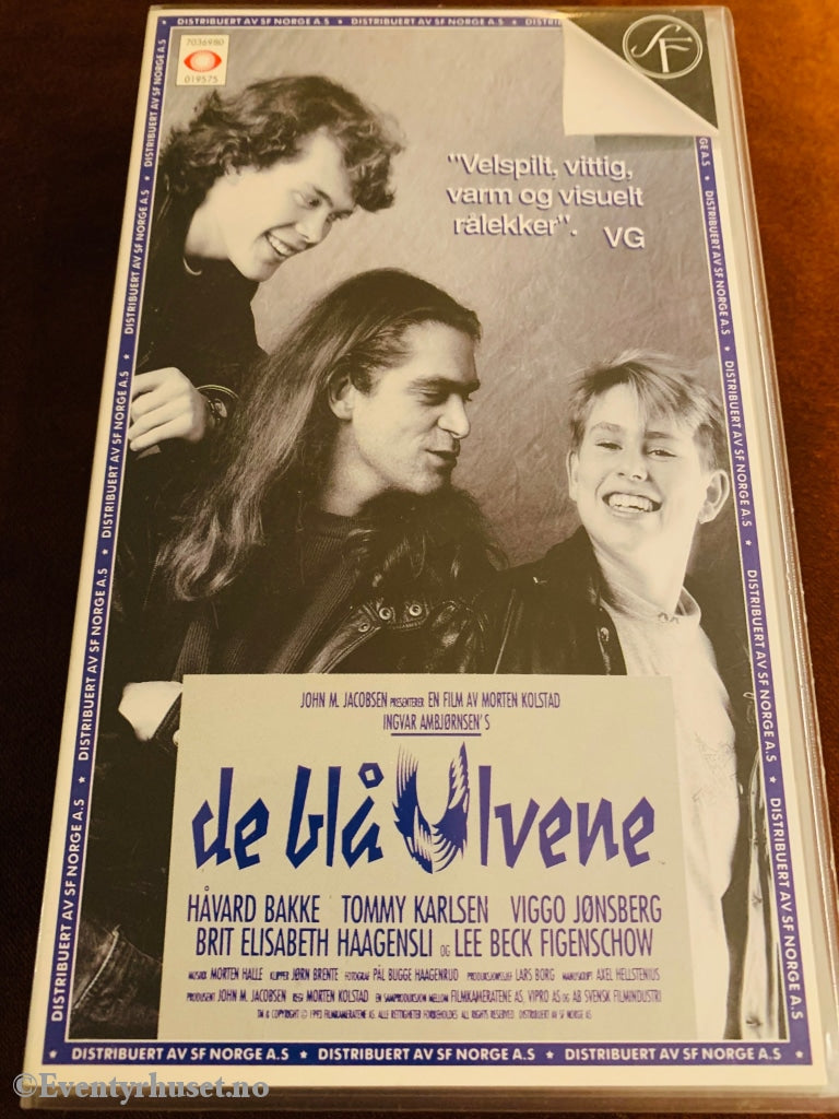 De Blå Ulvene. 1993. Vhs. Vhs