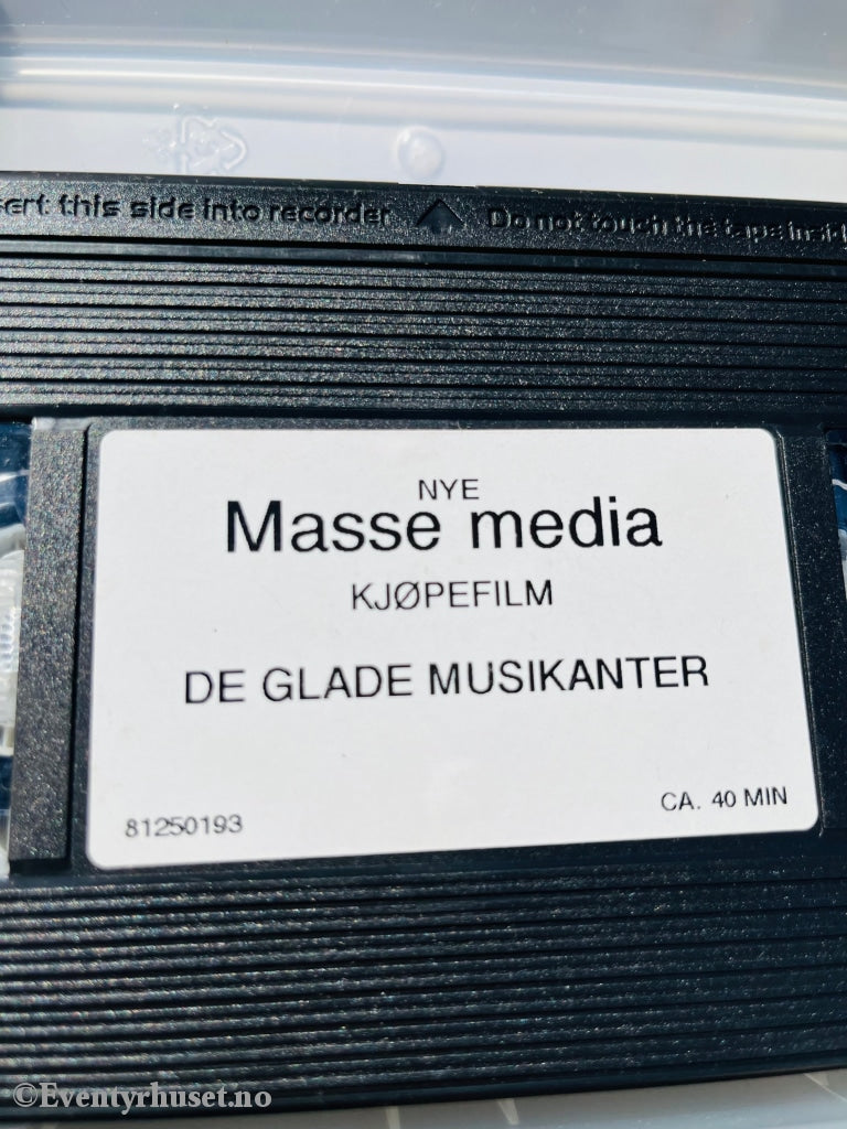De Glade Musikanter. Vhs. Vhs