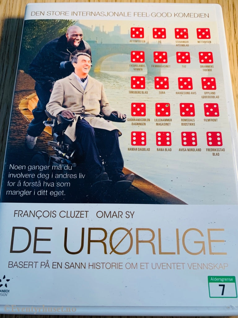 De Urørlige. Dvd. Dvd