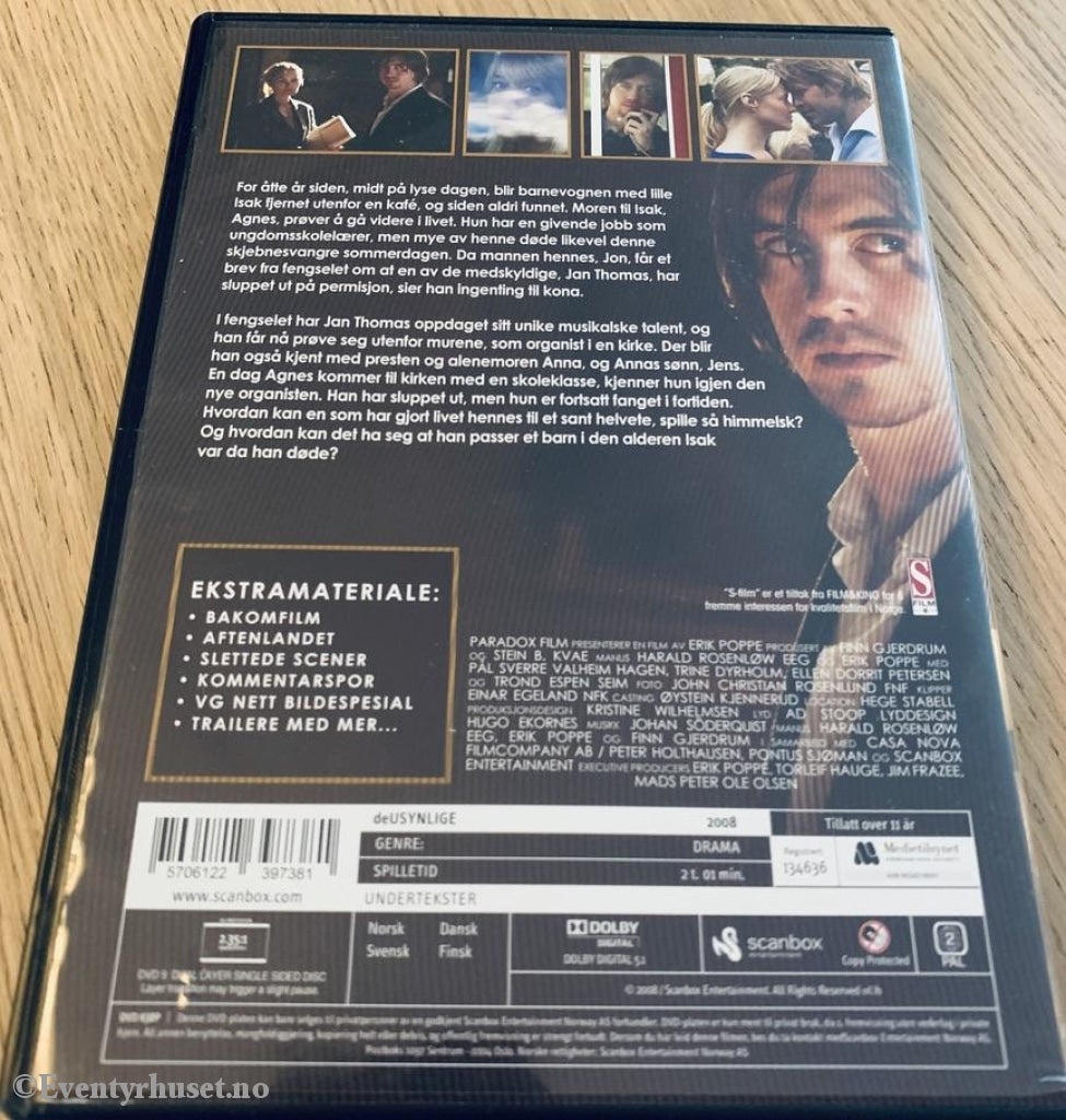 De Usynlige. 2008. Dvd. Dvd