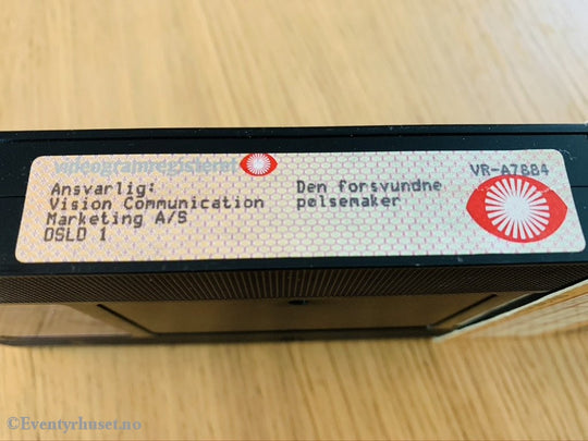 Den Forsvundne Pølsemaker. Vhs Slipcase.