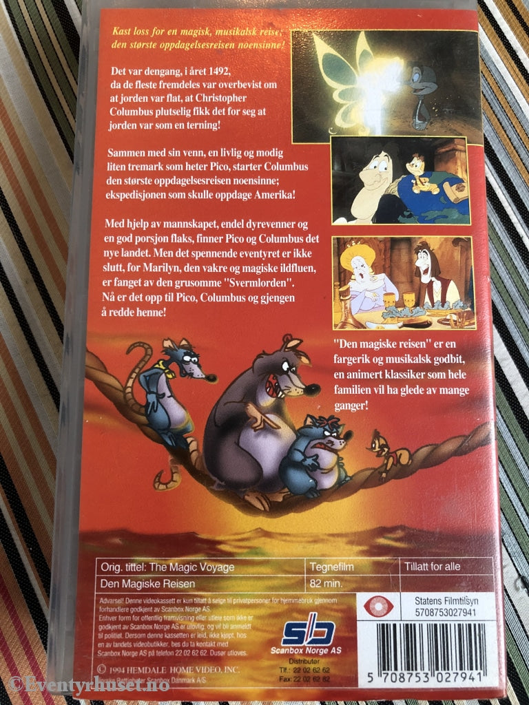 Den Magiske Reisen. 1994. Vhs. Vhs