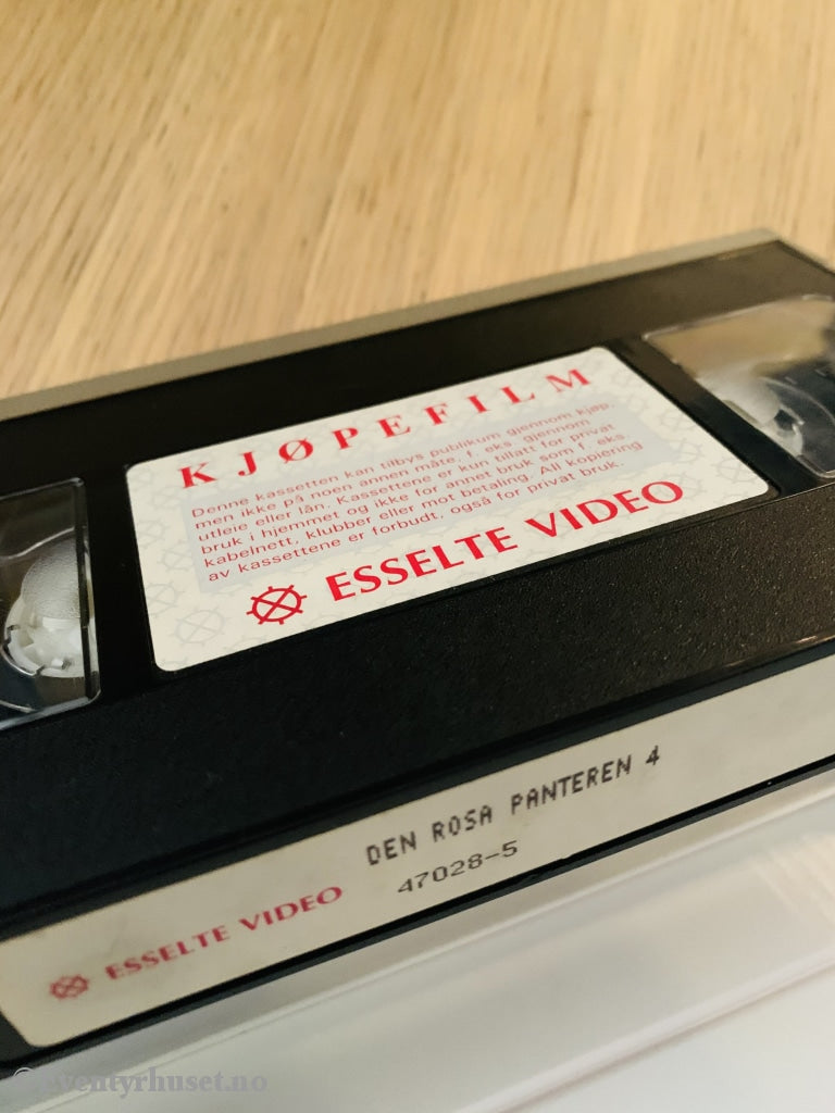Den Rosa Panteren 4. 1965-75. Vhs. Vhs