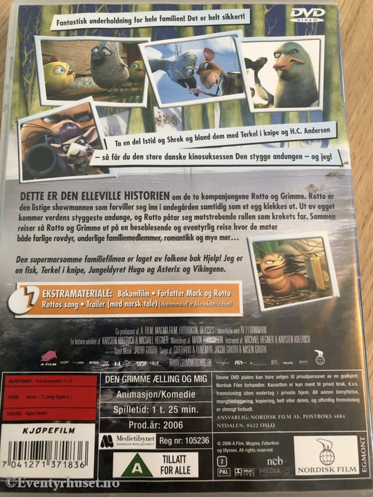 Den Stygge Andungen Og Jeg. 2006. Dvd. Dvd
