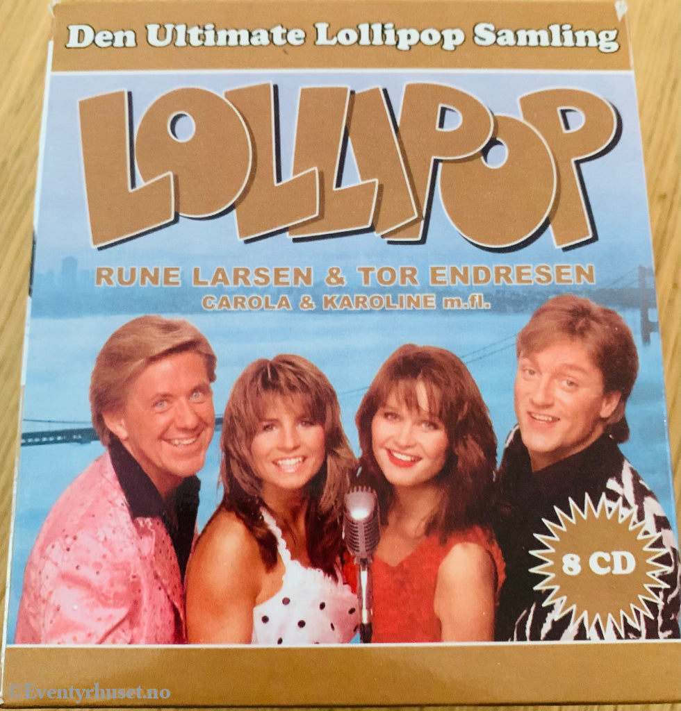 Den Ultimate Lollipop Samling. 8 X Cd Samleboks.