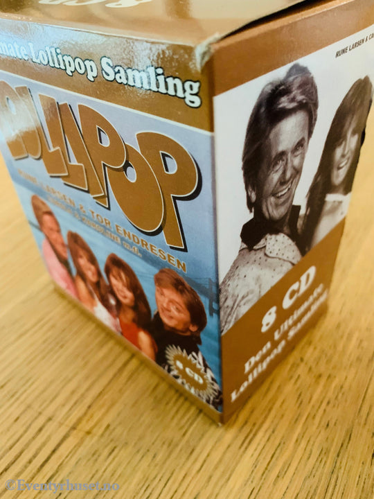 Den Ultimate Lollipop Samling. 8 X Cd Samleboks.