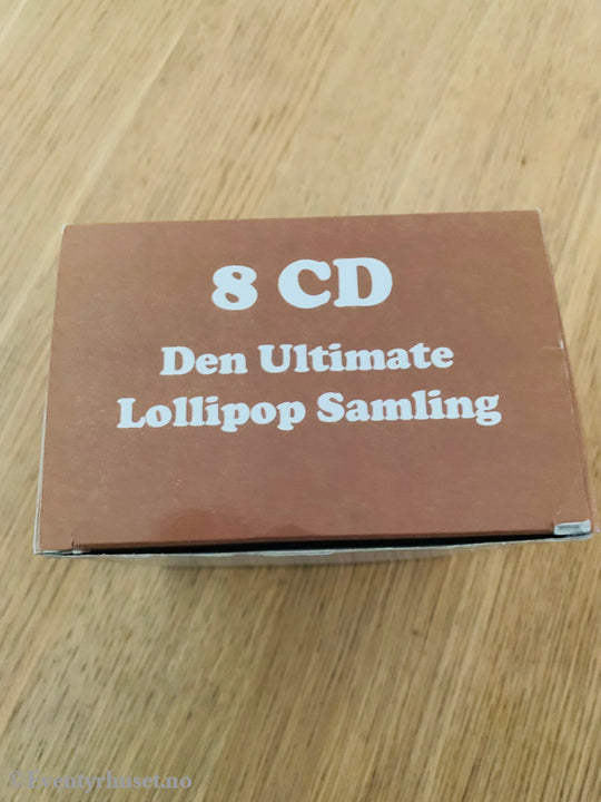 Den Ultimate Lollipop Samling. 8 X Cd Samleboks.
