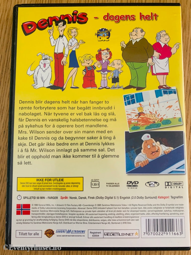 Dennis. Dagens Helt. Dvd. Dvd