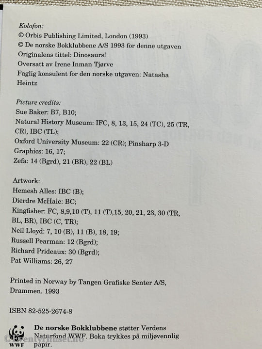 Dinosaurer 1. 1993. Fortelling