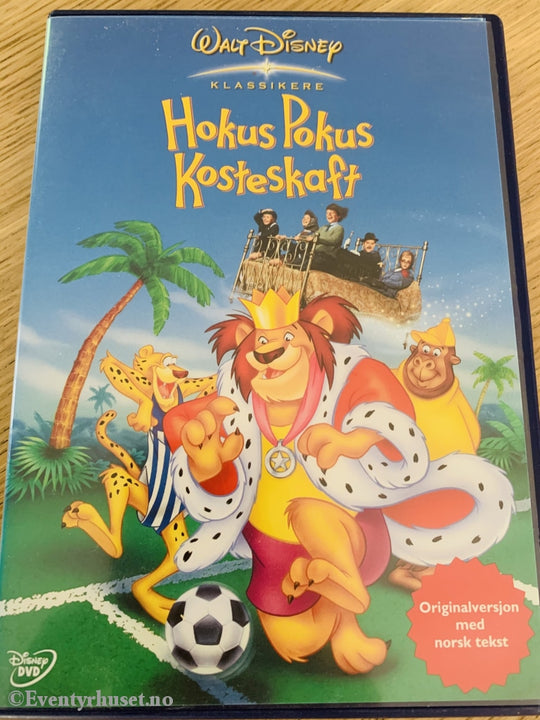 Disney Dvd. Hokus Pokus Kosteskaft. Dvd