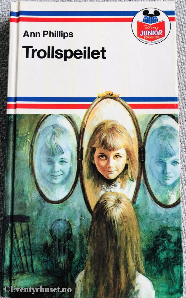 Disney Junior Bokklubb. 1984. Ann Phillips. Trollspeilet. Fortelling