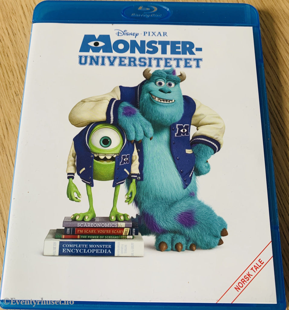 Disney Pixar Blu-Ray. Monsteruniversitetet. Blu-Ray Disc