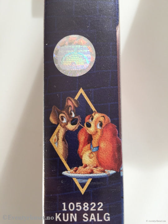 Disney Vhs. 105822. Lady Og Landstrykeren. Vhs