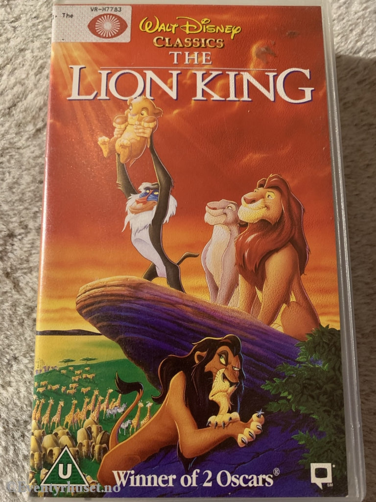 Disney Vhs. The Lion King. Solgt I Norge! Vhs