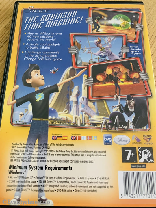 Disneys Meet The Robinsons. Pc-Spill. Pc Spill