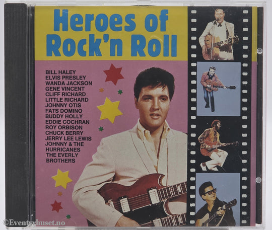 Diverse Artister. 1987. Heroes of Rock'n Roll. CD.