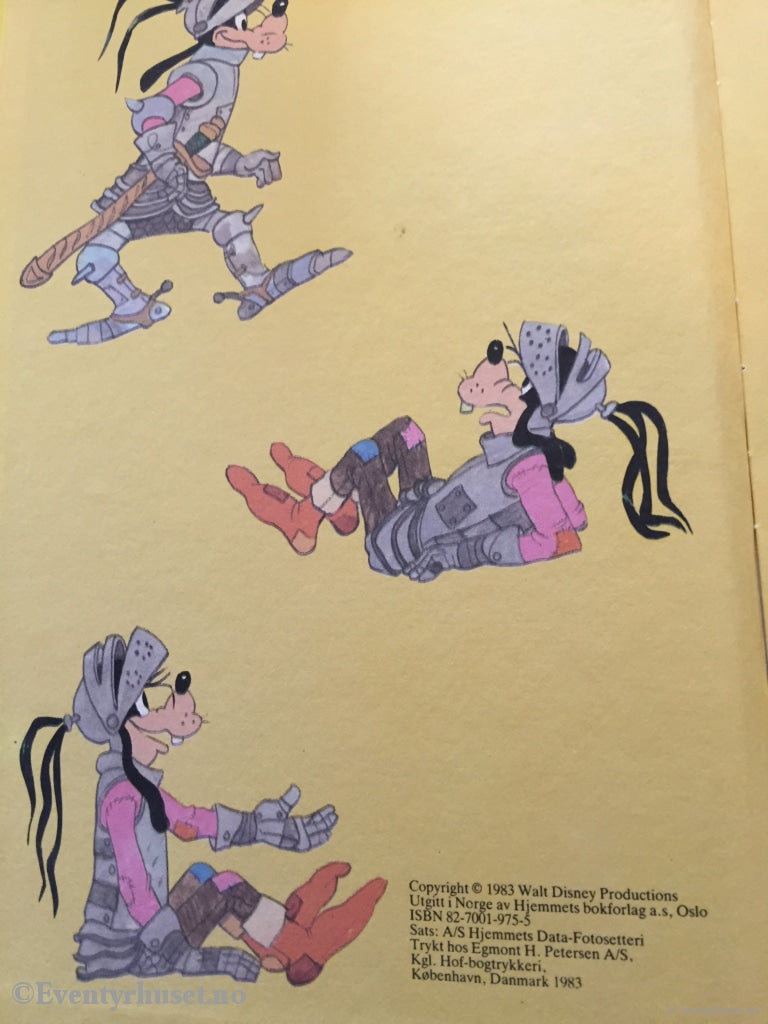 Donald Ducks Bokklubb. 1983. Ridder Langbein Og Dragen. Bokklubb