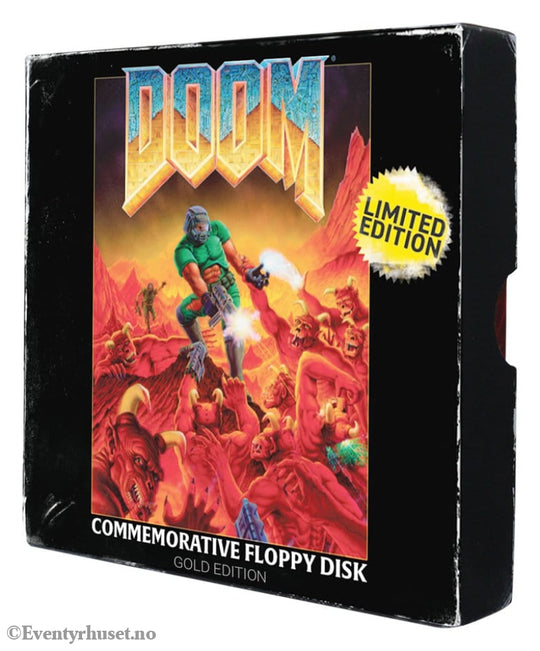 Doom Replik Floppy Disk Gold Plated Limited Edition Fashion & Accessories