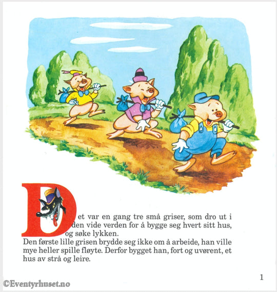 Download: 13 Disney Eventyrbånd - De Tre Små Griser. Digital Lydfil Og Bok I Pdf-Format. Norwegian