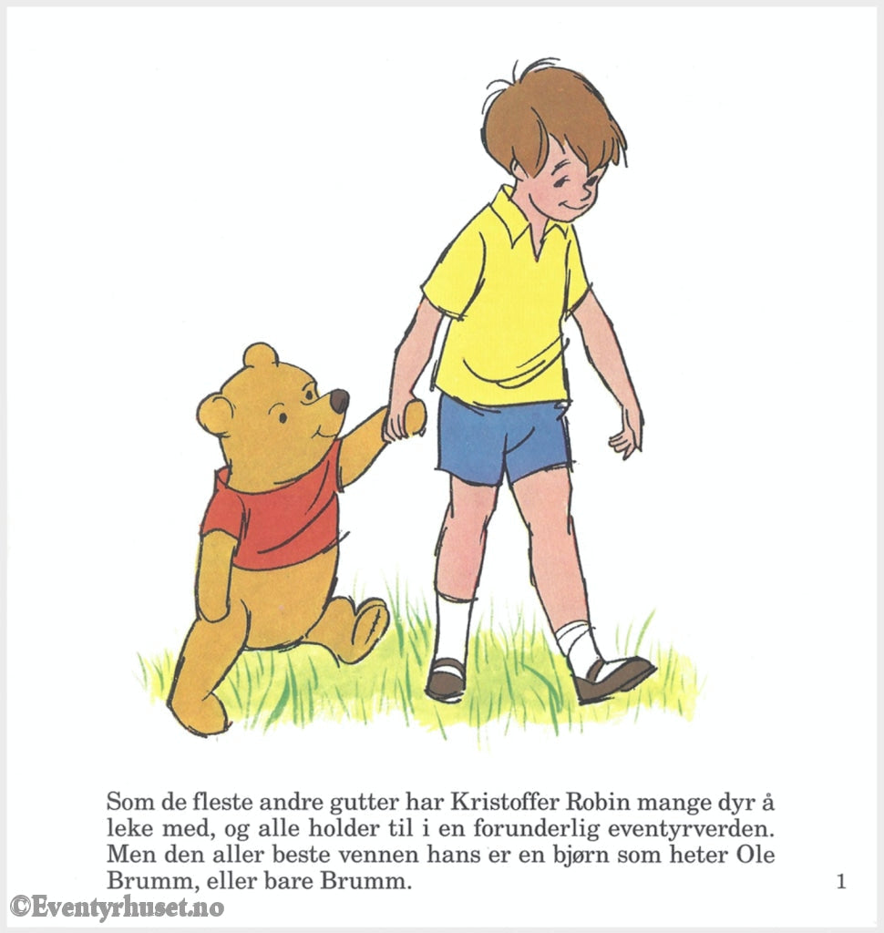 Download: 15 Disney Eventyrbånd - Ole Brumm Og Honningtreet. Digital Lydfil Bok I Pdf-Format.