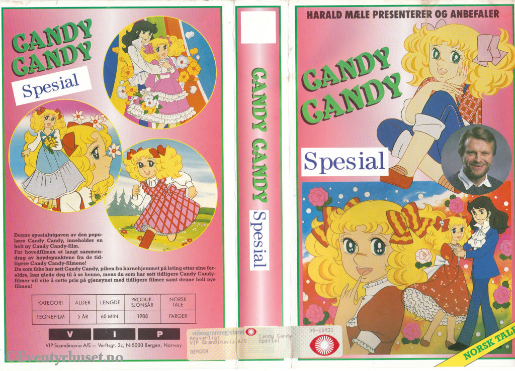 Download / Stream: Candy Spesial. 1988. Vhs Big Box. Norwegian Dubbing.