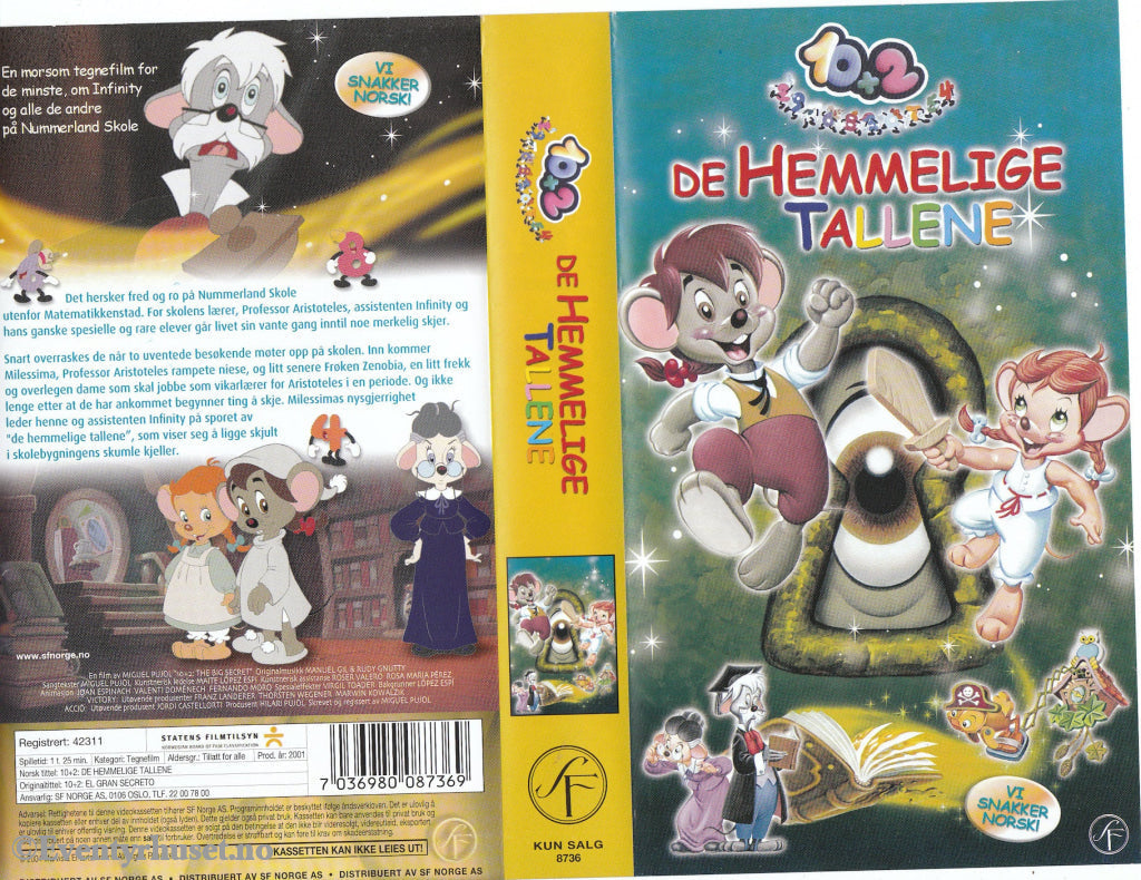 Download / Stream: De Hemmelige Tallene. Vhs. Norwegian Dubbing. Vhs