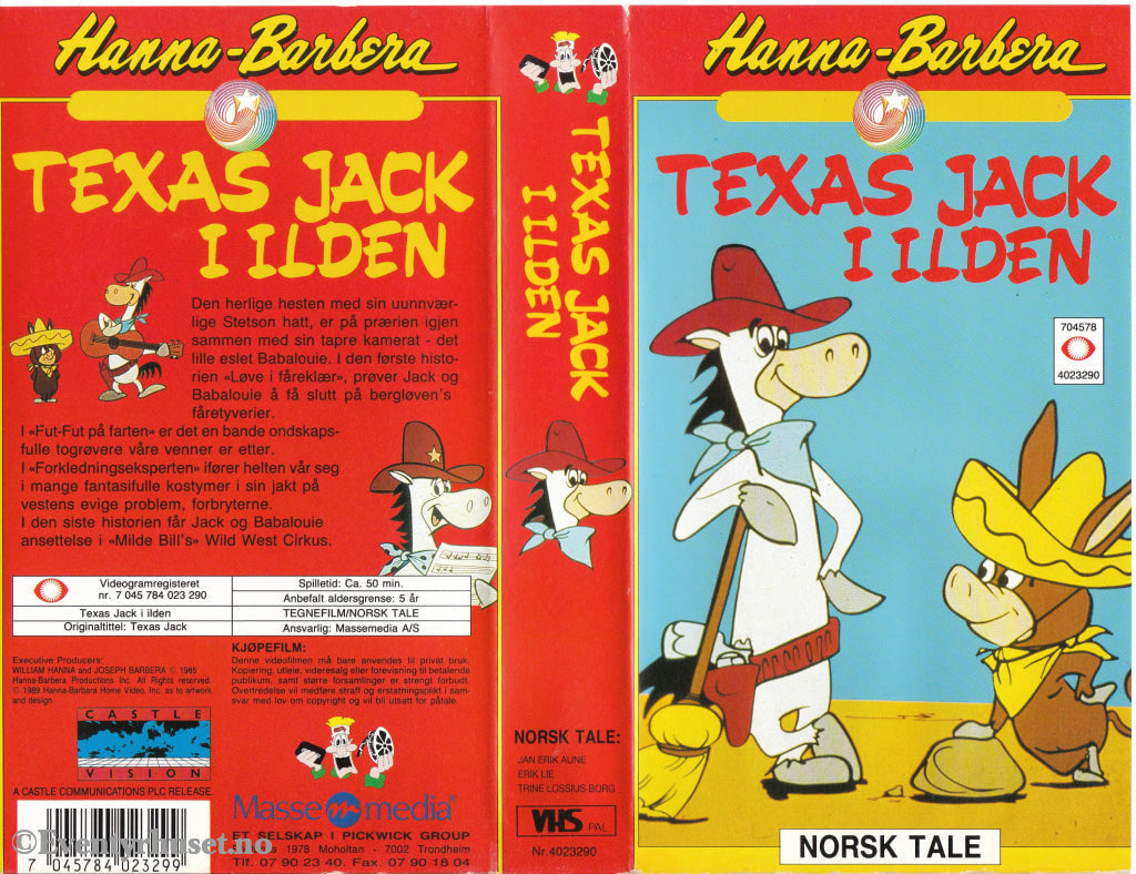 Download / Stream: Texas Jack I Ilden. Vhs. Norwegian Dubbing. Vhs