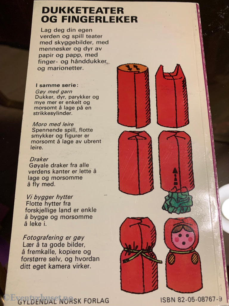 Dukketeater Og Fingerleker. 1976. Pocketbok