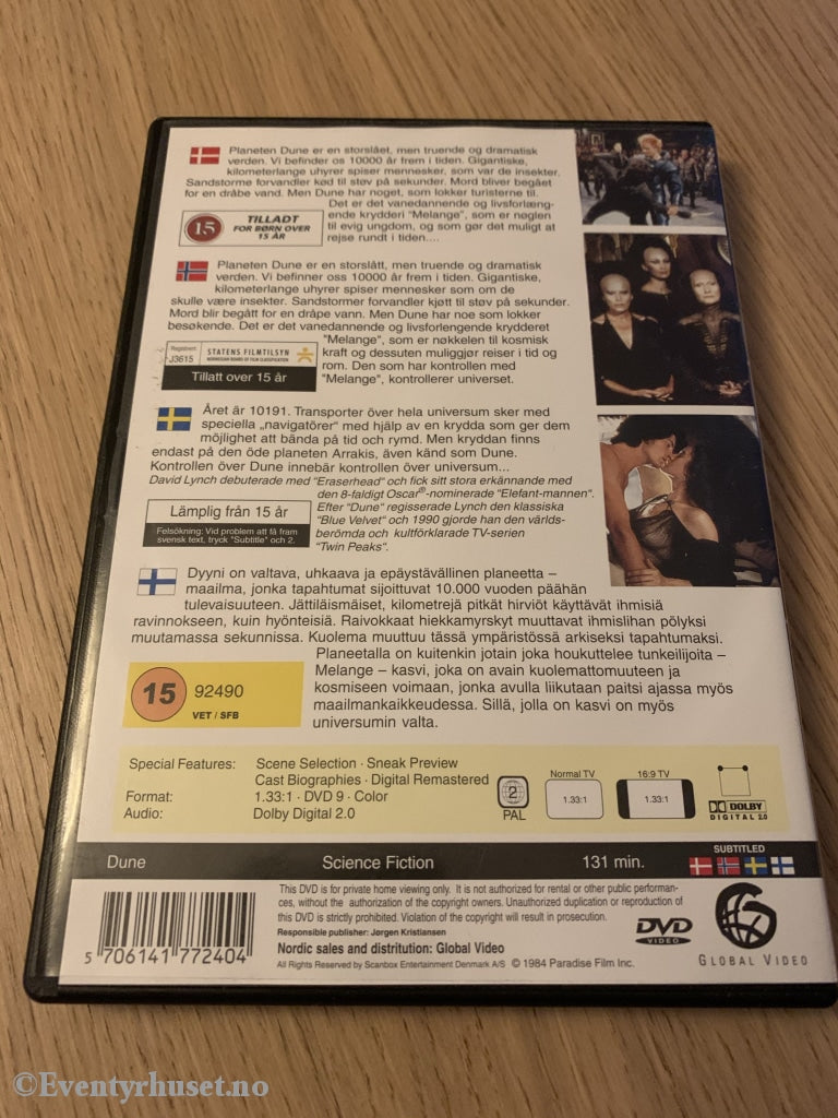 Dune. 1984. Dvd. Dvd