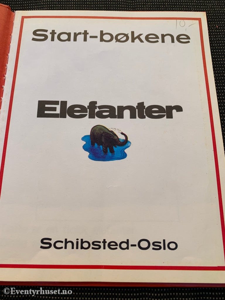 Elefanter (Start-Bøkene). 1974. Fortelling