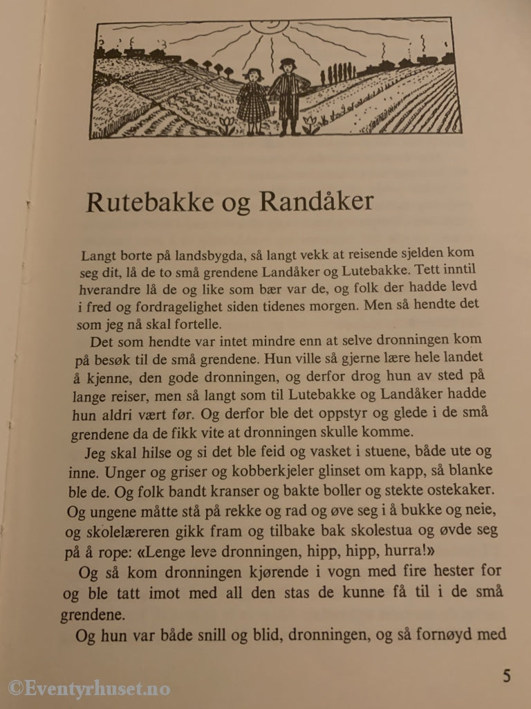 Elsa Beskow. 1974. Til Eventyrland. Førsteutgave. Eventyrbok