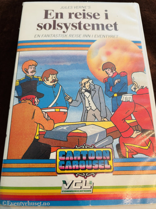 En reise i solsystemet (Jules Verne, 1980-tallet). VHS Big Box