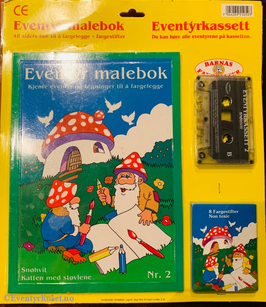Eventyrbånd. Eventyr Malebok. Komplett I Eske. Eventyrbånd