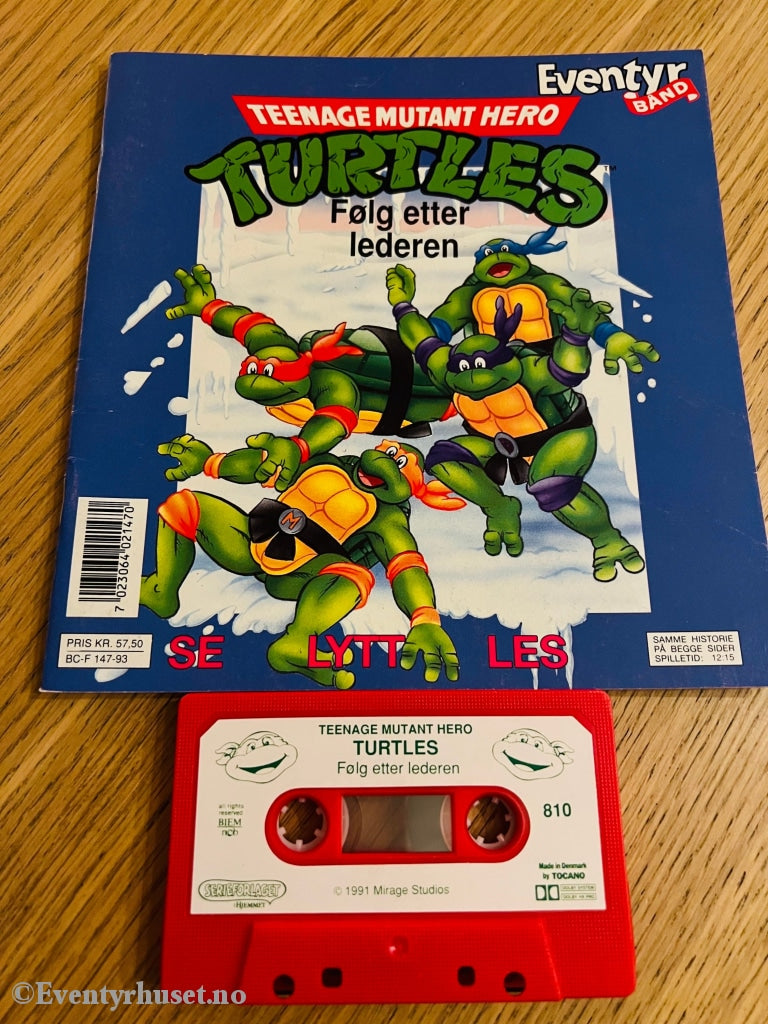 Eventyrbånd. Teenage Mutant Hero Turtles. Følg Etter Lederen. Eventyrbånd