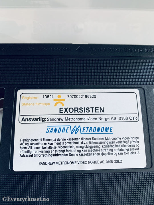 Exorcisten I. 1973. Vhs. Vhs
