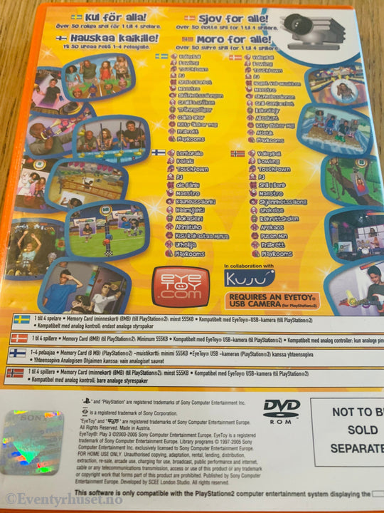 Eye Toy Play 3. Ps2. Ps2