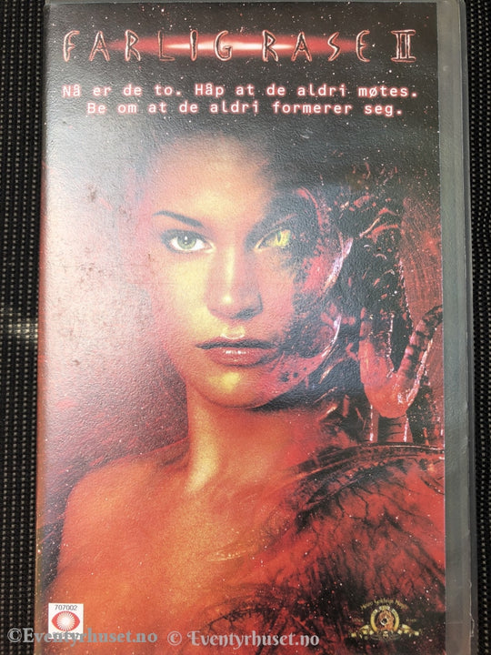 Farlig Rase 2. Vhs. Vhs