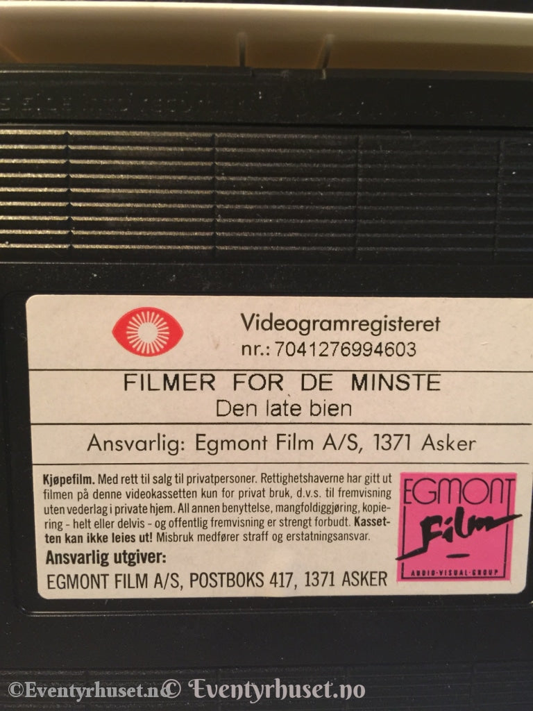 Favorittfilmer For De Minste. Nr. 1. 1993. Vhs. Vhs