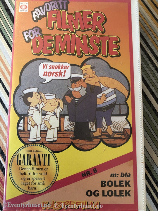 Favorittfilmer For De Minste. Nr. 8. 1993. Vhs. Vhs