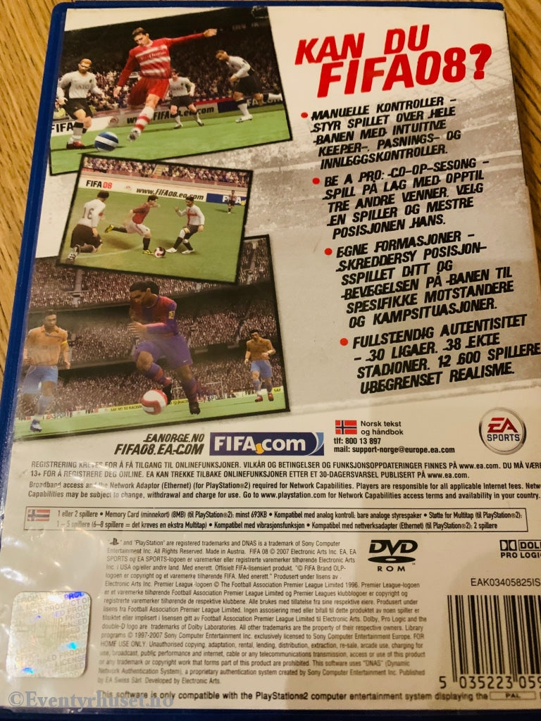 Fifa 2008. Ps2. Ps2