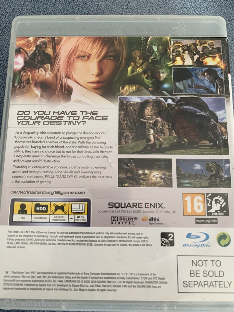 Final Fantasy Xiii. Ps3. Ps3