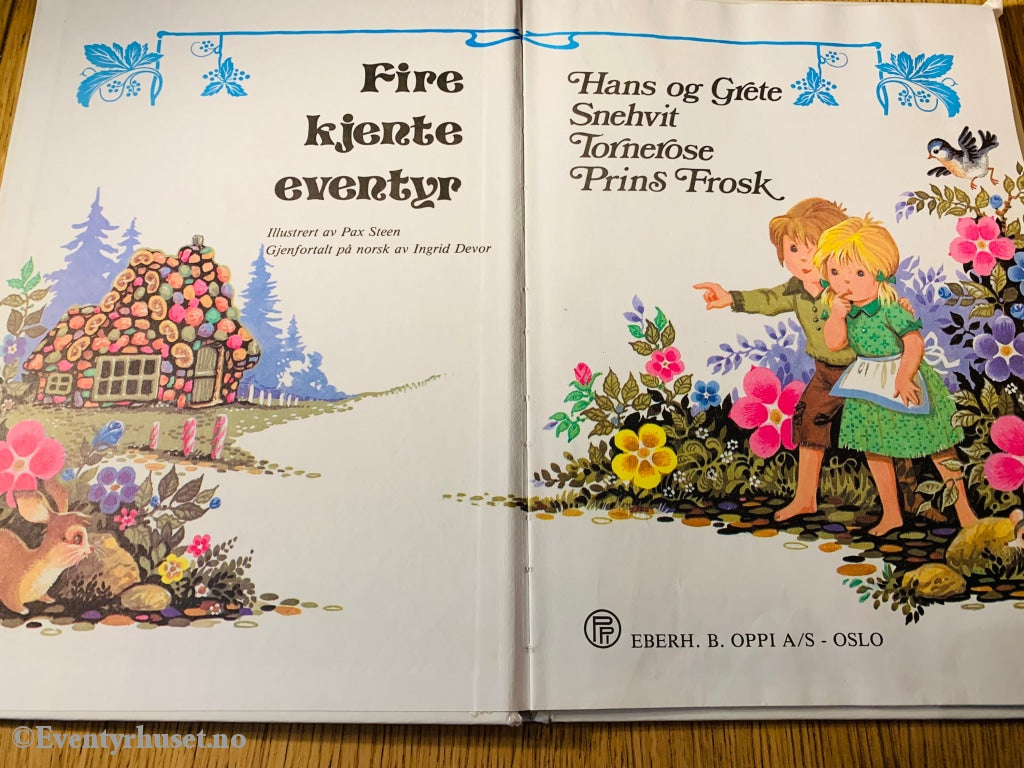 Fire Kjente Eventyr. Eventyrbok
