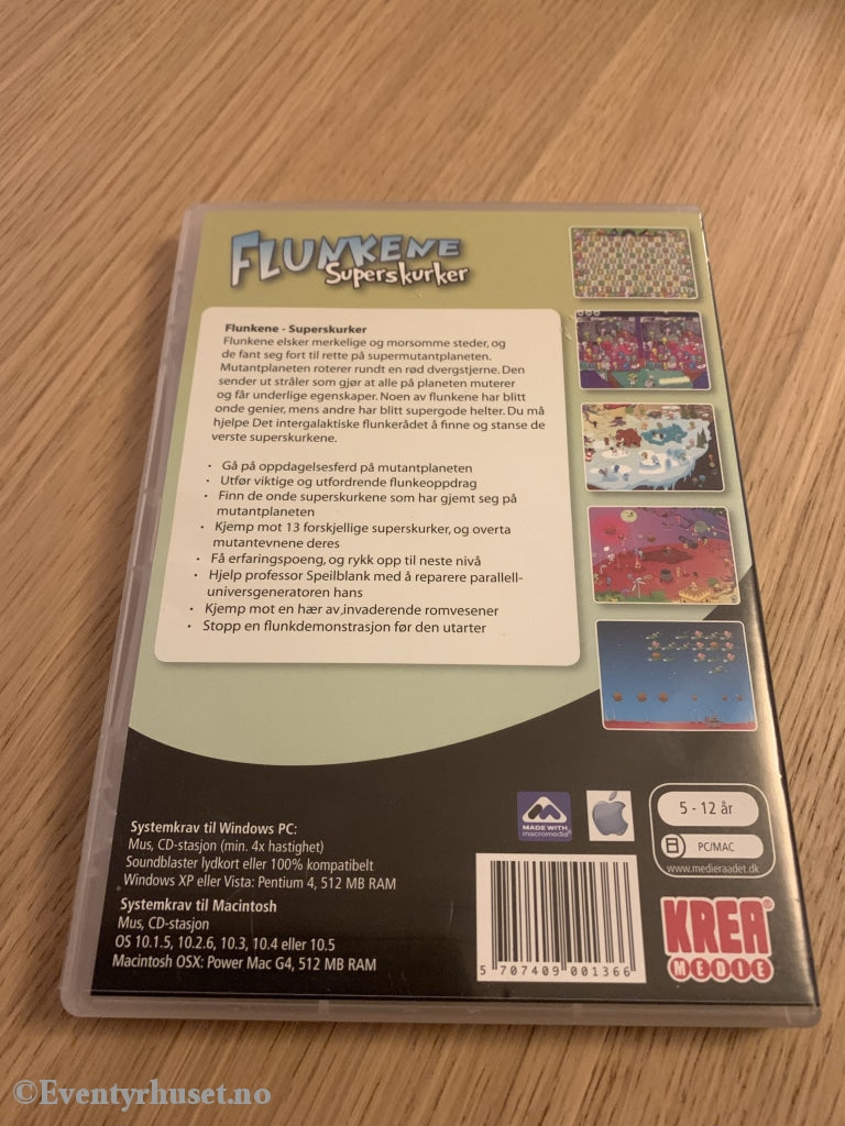 Flunkene - Superskurker. Pc Spill. Spill
