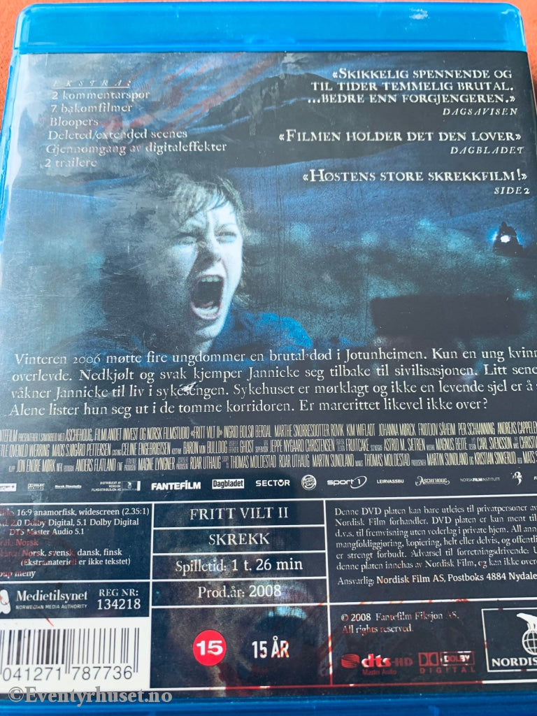 Fritt Vilt 2. Blu-Ray. Blu-Ray Disc